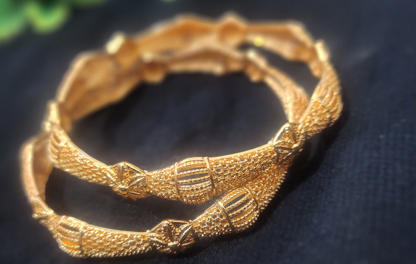 Intricate Textured Design Indian Fashion Jewelry
