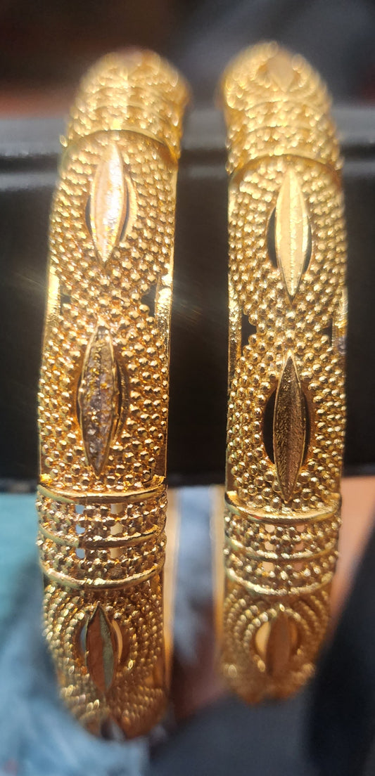 Everyday Ethnic Designer Jewelry Bangles (Set of 2)