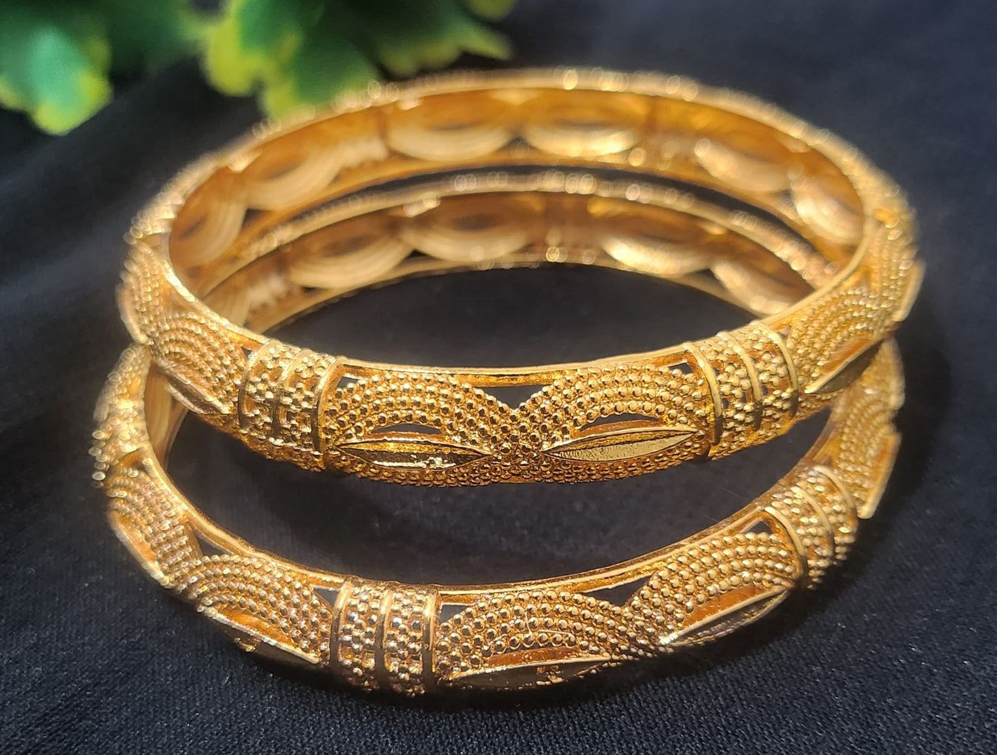 Everyday Ethnic Designer Jewelry Bangles (Set of 2)