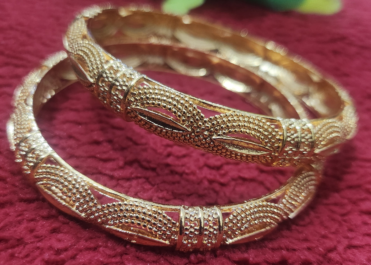 Everyday Ethnic Designer Jewelry Bangles (Set of 2)