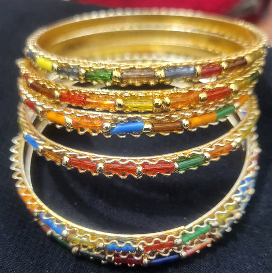 Bohemian Rainbow Stackable Jewelry Bangles