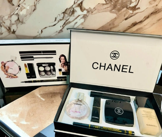 Chanel 6 In 1 Gift Set Of Cosmetics