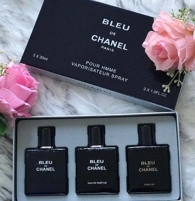 Bleu De Chanel 3 in 1 Perfume Gift Set 30ml | Chanel Fragrance