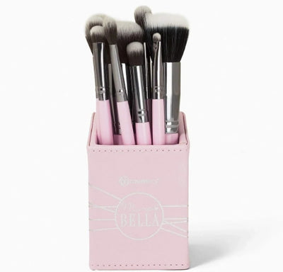Bh Cosmetics - Mrs. Bella 9 Piece Makeup Brush Set with Luxe Brush Holder