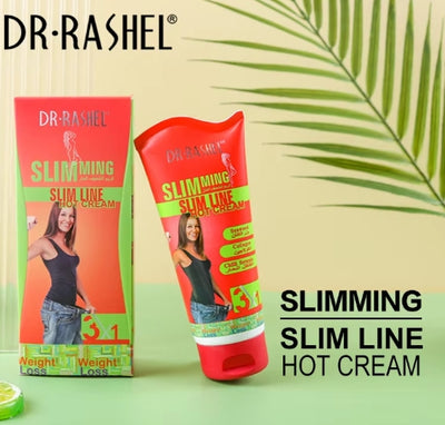 Dr Rashel 3 in 1 Chili Slim Line Hot Cream – Slim Fit with Seaweed Collagen & Chili Formula – 150g