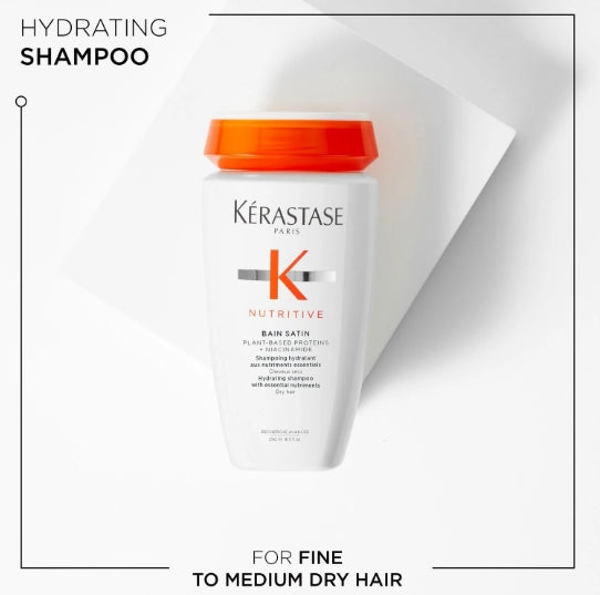 Kerastase Nutritive Bain Satin 2 Shampoo 80ml – Nourishment for Dry & Sensitised Hair