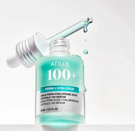 Anua PDRN + Hyaluronic Acid Capsule 100 Serum 30ml | Hydrating & Repairing Serum