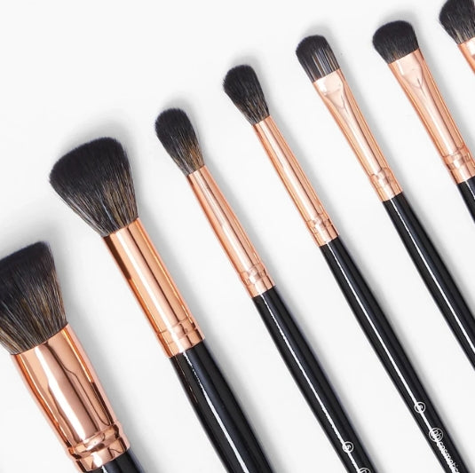 BH Signature Rose Gold 13 Piece Brush Set with Holder