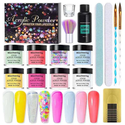Acrylic Powder Nails Set