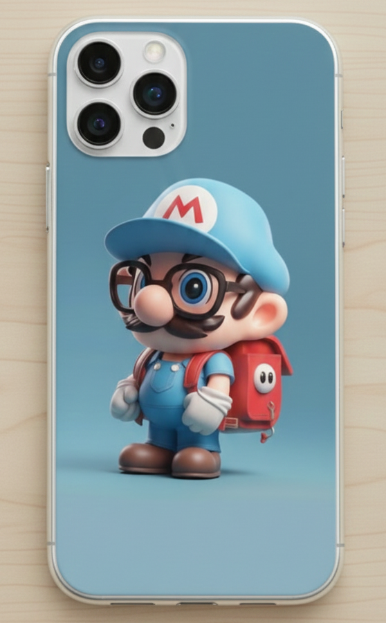 🎮 Power up your phone with the Mario 360° Mobile Skin! 🍄