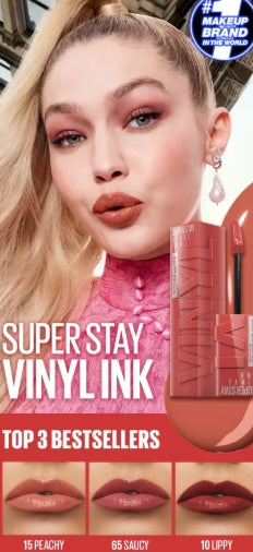 Maybelline NY Super Stay Vinyl Ink Longwear Liquid Lipcolor