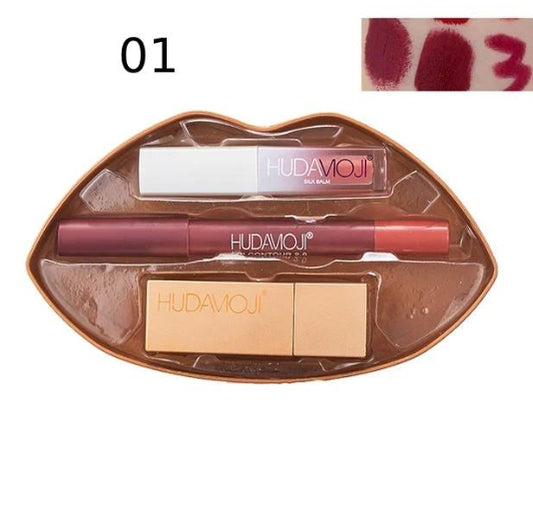 Hudamoji 3in1 Lip Set
