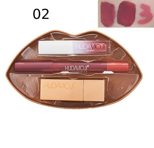 Hudamoji 3in1 Lip Set