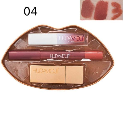 Hudamoji 3in1 Lip Set