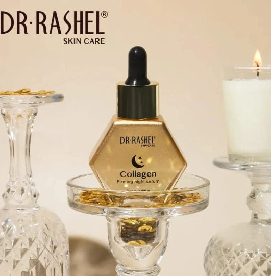 Dr Rashel Collagen Firming Night Serum with 2% Collagen – Anti-Aging & Skin Tightening Formula – 35ml