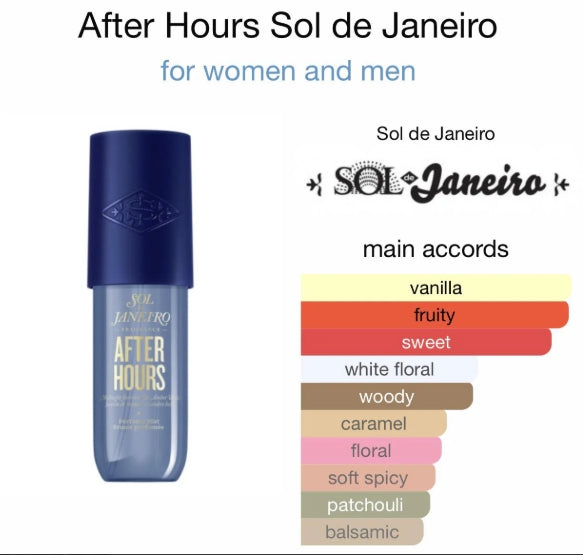 Sol de Janeiro After Hours Hair & Body Fragrance Mist-90ML