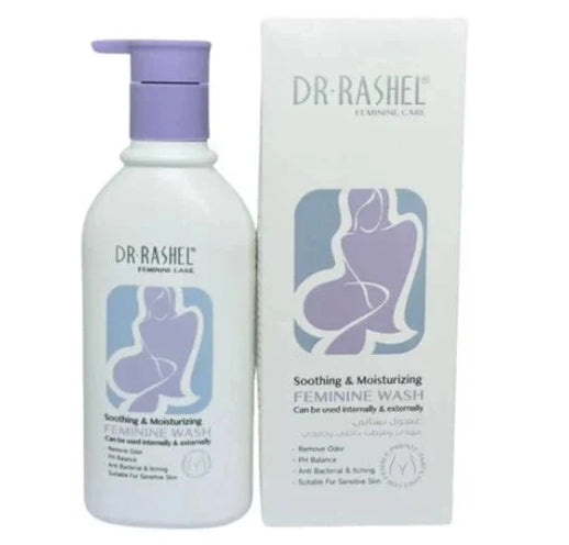 Dr Rashel Soothing & Moisturizing Feminine Wash 220 ml | pH‑balanced • Odor Control • Moisturizing