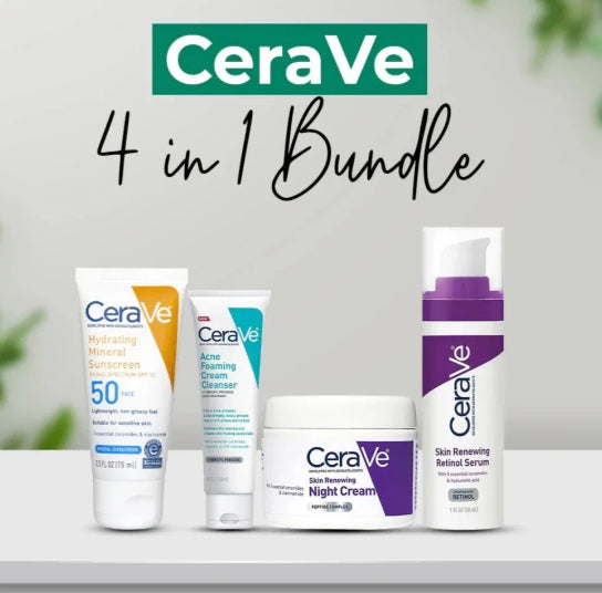 CeraVe 4 in 1 Skincare Bundle