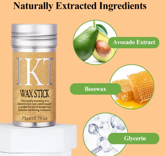 IKT Hair Wax Stick Gel Cream Styling Hair Frizz Fixed