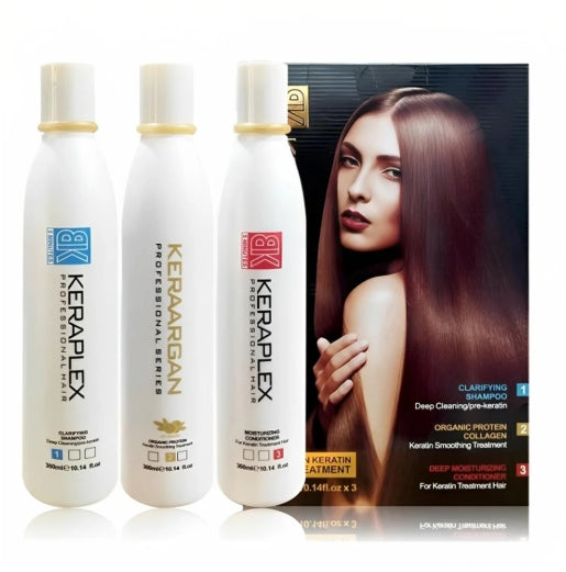 Keraplex Keratin Hair Treatment Kit – Smooth, Repair & Shine