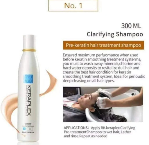 Keraplex Keratin Hair Treatment Kit – Smooth, Repair & Shine