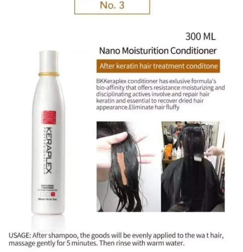 Keraplex Keratin Hair Treatment Kit – Smooth, Repair & Shine