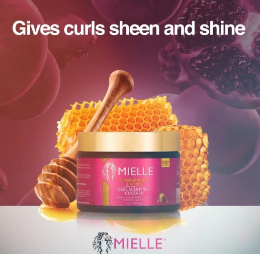 Mielle Pomegranate & Honey Coil Sculpting Custard - 340g