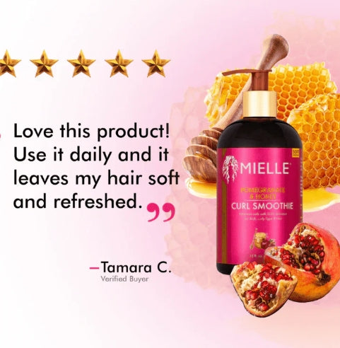 Mielle Pomegranate & Honey Curl Smoothie Shampoo-355ML