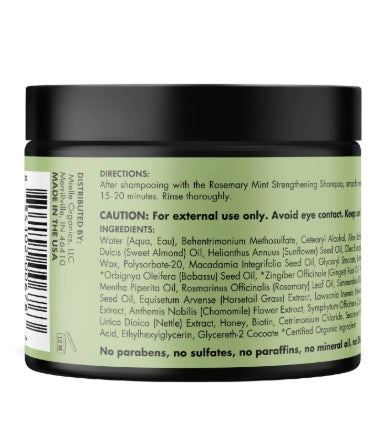 Mielle Rosemary Mint Hair Masque | Strengthen & Deep Condition Hair