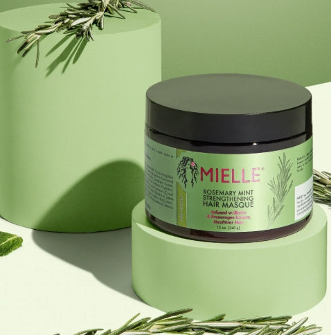 Mielle Rosemary Mint Hair Masque | Strengthen & Deep Condition Hair