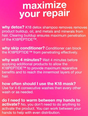 K18 Leave-In Molecular Repair Hair Mask-50ML