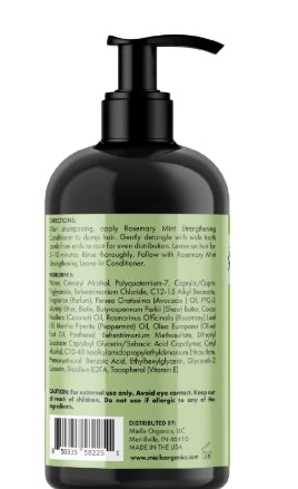Mielle Rosemary Mint Strengthening Conditioner 355ml – Nourish & Revive Damaged Hair