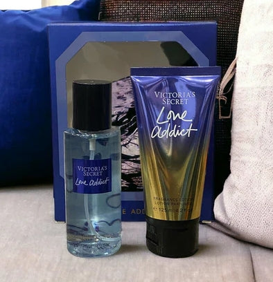 Victoria's Secret Love Addict Body Lotion & Mist Set