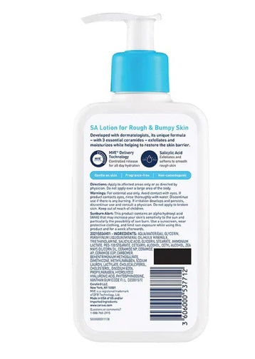 CeraVe SA Lotion For Rough And Bumpy Skin-237ML
