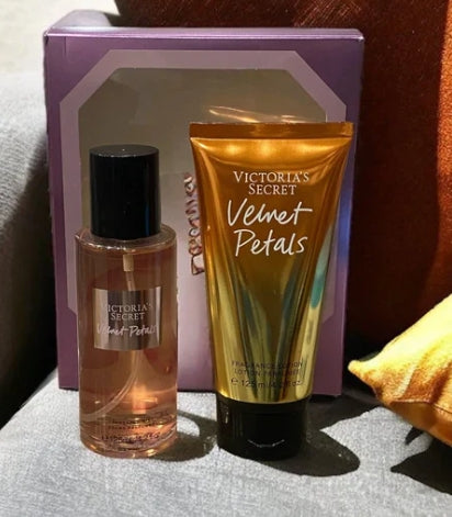 Victoria's Secret Velvet Petals Body Lotion & Mist Set