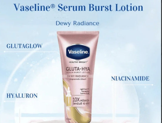 Vaseline Gluta-Hya Serum Burst Lotion Dewy Radiance – 300ML