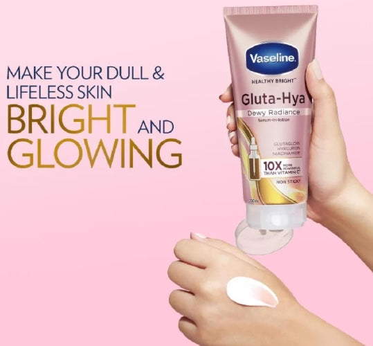Vaseline Gluta-Hya Serum Burst Lotion Dewy Radiance – 300ML