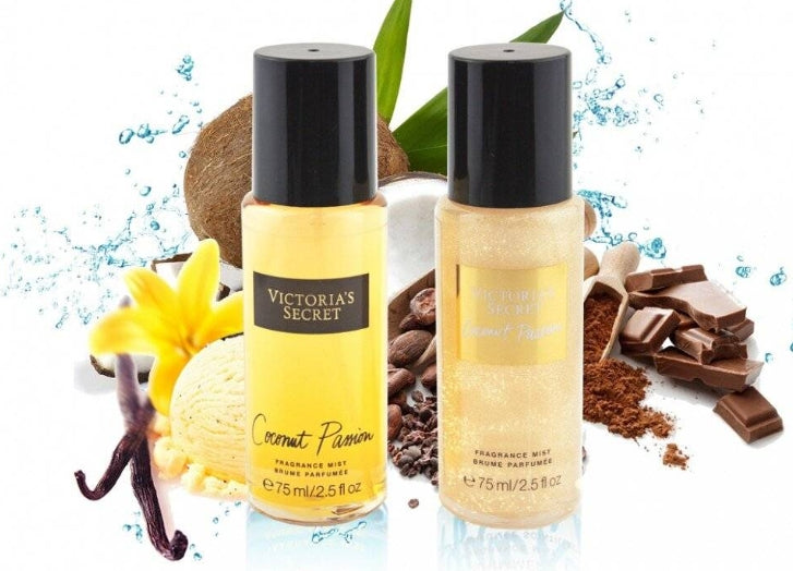 Victoria's Secret Coconut Passion 2in1 Body Mist & Shimmer Mist-75 ML