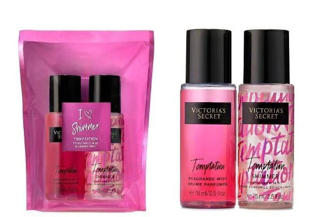Victoria's Secret Temptation 2in1 Body Mist & Shimmer Mist 75 ML