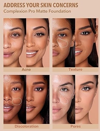 Sheglam Complexion Pro Long Lasting Breathable Matte Foundation