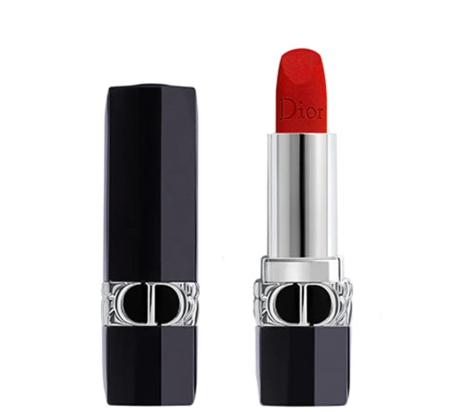 Dior Rouge 999 Matte Lipstick – Iconic Red, 3.5g | Luxury Long-Wear Lip Color