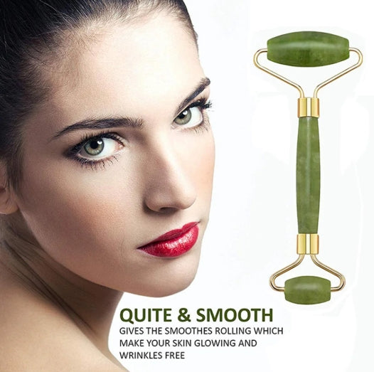 Sweet Beauty Jade Massager – Natural Facial Roller for Radiant, Youthful Skin