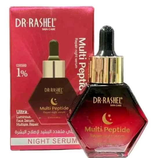 Dr Rashel Multi Peptide Night Serum 2% – Anti-Aging, Hydrating & Firming – 35ml