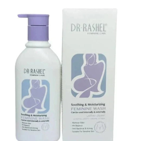 Dr Rashel Soothing & Moisturizing Feminine Wash 220 ml | pH‑balanced • Odor Control • Moisturizing