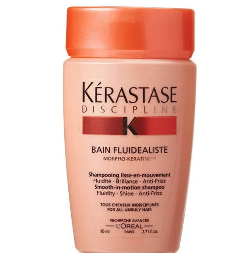 Kérastase Discipline Bain Fluidealiste Smooth-in-Motion Shampoo – 80ml | Anti-Frizz & Smoothness