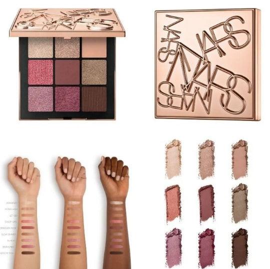 NARS Uninhibited Eyeshadow Palette – 9 Luxe Shades | Long-Lasting & Blendable