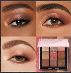 NARS Uninhibited Eyeshadow Palette – 9 Luxe Shades | Long-Lasting & Blendable