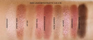 NARS Uninhibited Eyeshadow Palette – 9 Luxe Shades | Long-Lasting & Blendable