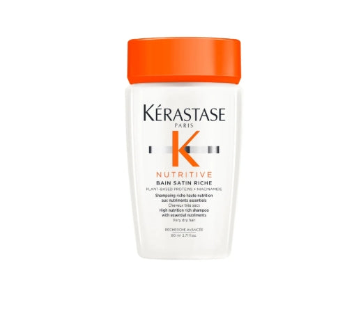 Kerastase Nutritive Bain Satin 2 Shampoo 80ml – Nourishment for Dry & Sensitised Hair