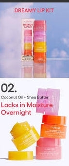 LANEIGE Dreamy Lip Kit Limited Edition – Mini Lip Sleeping Masks for Hydrated, Smooth Lips